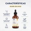 Aceite De Arroz Puro Cosmetico, Aclarante, Humectante, Tipo de piel