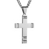HZMAN Cross Necklace for Men Stainless Steel High Polished Classic