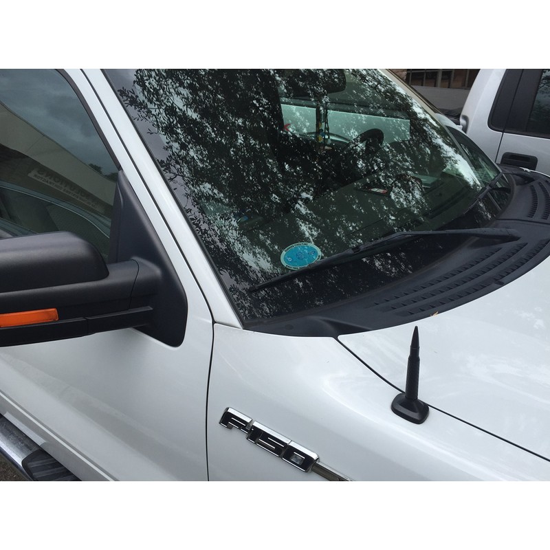 AntennaX 50 Cal Black Bullet (5.5-inch) Ammo Antenna for Mitsubishi