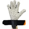 uhlsport Speed Contact Supergrip + Adult Unisex Goalkeeper Gloves, Black/White/Neon