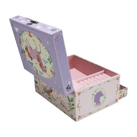 GICO Children's Music Jewellery Box for Girls Unicorn with Drawer Melody: Swan Lake - 92067