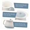 BIUDECO 1Set Elderly Covered Spittoon Portable Chamber Pot with Lid