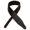 Levy's Leathers Guitar Strap (MSSB17-BLK)