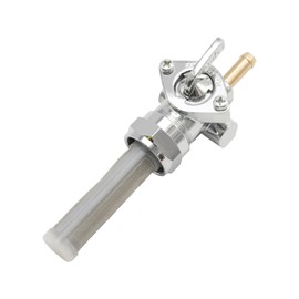 DUZFOREI 011401 Fuel Petcock Valve Switch, Gas Tank Fuel Petcock Shut Off Valve Switch Replacement for Harley Sportster Big Twin Custom Tanks 1975-2006, Replaces 62167-81 62163-75