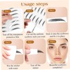 BIUDECO 20 Pairs of Eyebrow Sticker Natural Look Simulation Eyebrows