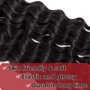 YXCHERISHAIR Boho Hair For Braids Curly Braiding Hair,2Bundles,18inch,1B