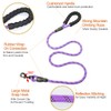 Reflective Nylon Dog Lead Safety for Large or Medium Dogs
