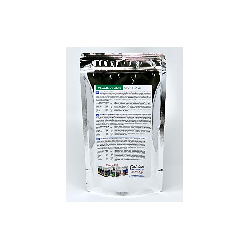 Dianichi Cichlid Veggie Deluxe Baby Sinking - 1.1 Pound