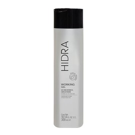 HIDRACOLOR - Hidra Working Gel 300 ml, Gel para Definir Rizos, Controla, Fortalece y Protege el Cabello, Protección UV, Aporta Textura y Brillo, con Aminoácidos y Proteínas, Uso Diario