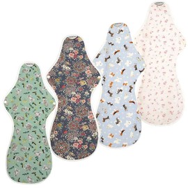 Hannahpad hannah:PAD Reusable Organic Cotton Cloth Pad - Super Ultra (Random Pattern Selection)