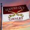 United States Army Cavalry Scouts Out Flag US Military Flag