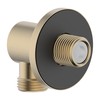 Derengge SA-0041-BG Handheld Shower Wall Supply Elbow, Wall-Mount Hose Connector,