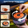 Camping String Lights with 19 Modes, 4 in 1 Outdoor