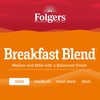 Folgers Breakfast Blend Mild Roast Ground Coffee, 22.6 Ounces (Pack