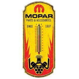 Mopar Since 1937 Thermometer 17" Metal Aluminum Sign Garage Man Cave New
