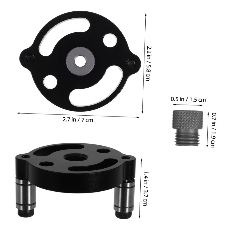 LALAFINA 1 Set Vertical Doweling Jig Guide for Woodworking Projects