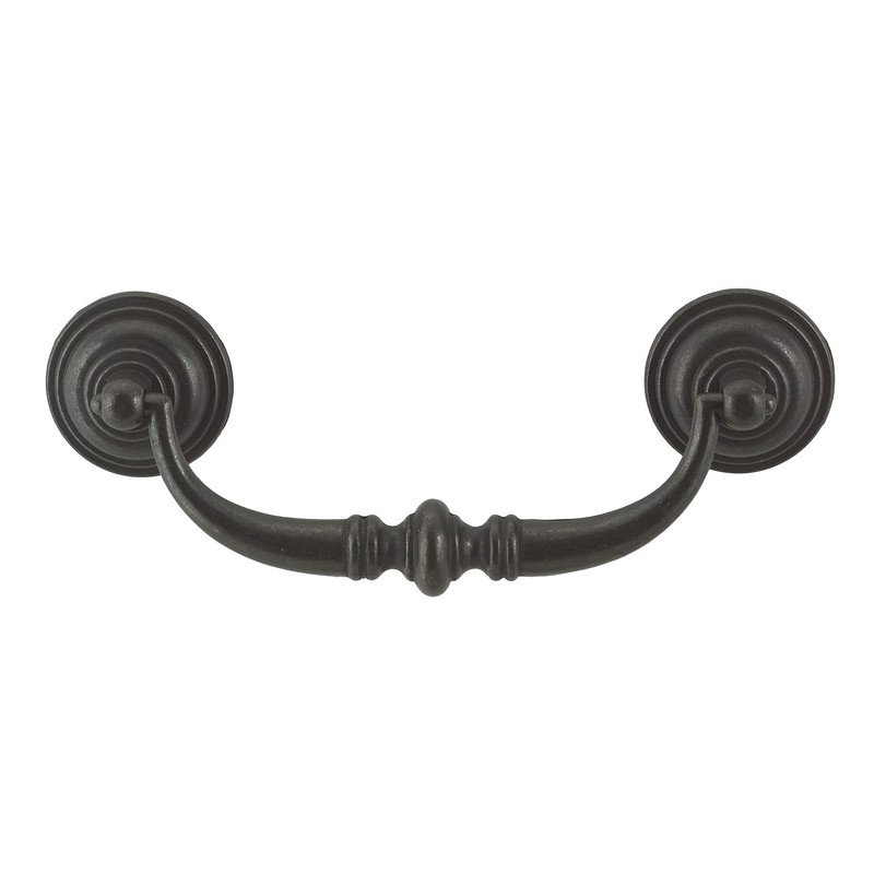Richelieu Hardware BP30214909 4 1/4-inch (108 mm) Center-to-Center Matte Black
