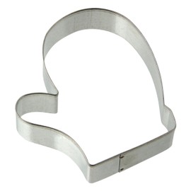 Zenker Ausstecher Backhandschuh Patisserie, Weihnachtsausstecher für Plätzchen, Ausstechform für Kekse und Fondant, hochwertiger Keksausstecher, Küchenhelfer aus Weißblech, Farbe: silber