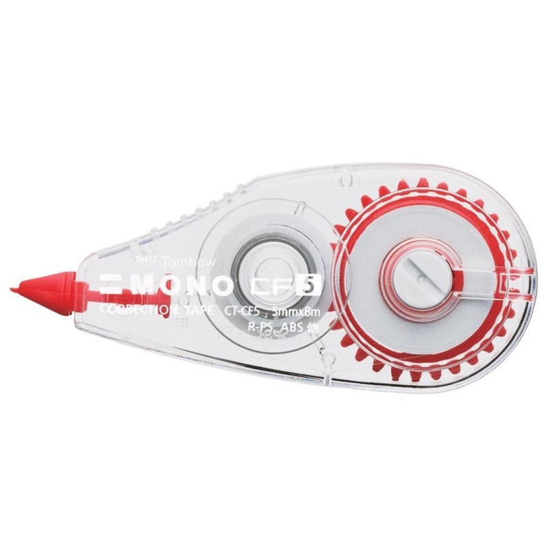 トンボ鉛筆 修正テープ 5mm MONO モノCF 使い切りタイプ 8m 10個 CT-CF5-10P