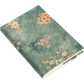 1pieza Cubierta De Libro Ajustable Protector De Cuaderno Funda De Cuaderno De Simulada Para Notas Y Diarios Protección Para Libros Y Cuadernos