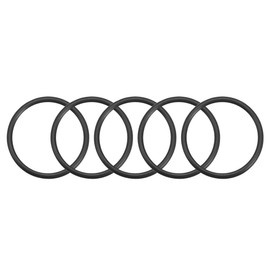 sourcing map Pack of 5 Metric Nitrile Rubber O-Rings Seal 41 mm OD 34.8 mm ID 3.1 mm Width