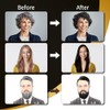 Instant Negro Hair Tinte Shampoo 3 En 1 para Cobertura