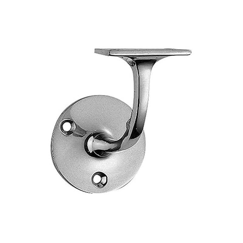 Carlisle Brass AA85CP HANDRAIL Bracket-(Lightweight), Polished Chrome