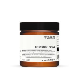 100% Organic Ceremonial Grade Matcha 40g - Tencha Stone-Ground - Straight from Farm in Kyoto, Japan - Energising and Stress-Reducing - Non-GMO - Recyclable Glass Jar