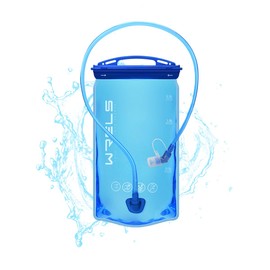 WRELS Hydration Bladder,Water Bladder for Hydration Pack,BPA-Free Leakproof Water Reservoir for Hiking Running Camping Cycling,2L