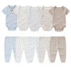 Kiddiezoom Newborn Baby Layette Set 10-Piece with Bodysuits and Pants
