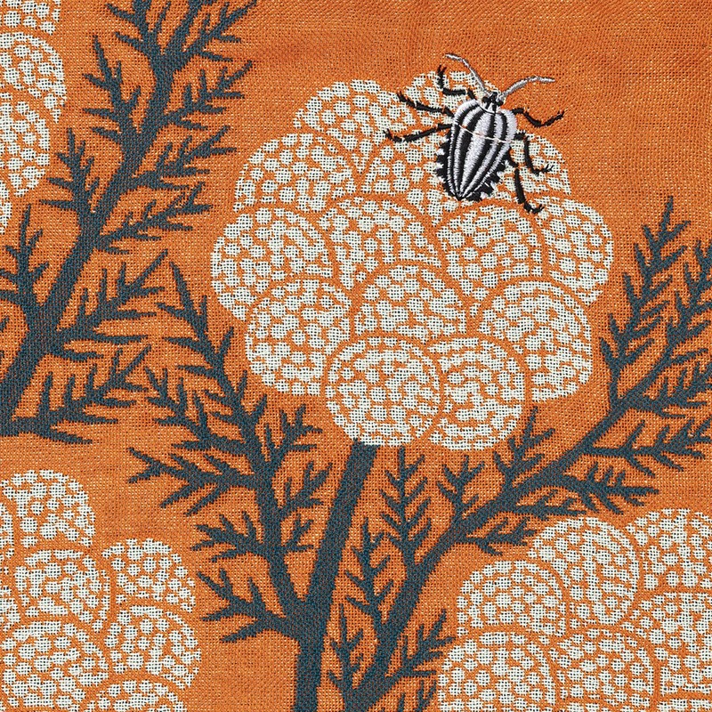 Kusuhashi Monori [moritaMiW] Triple Gauze Handkerchief Flowers and Stink Bug