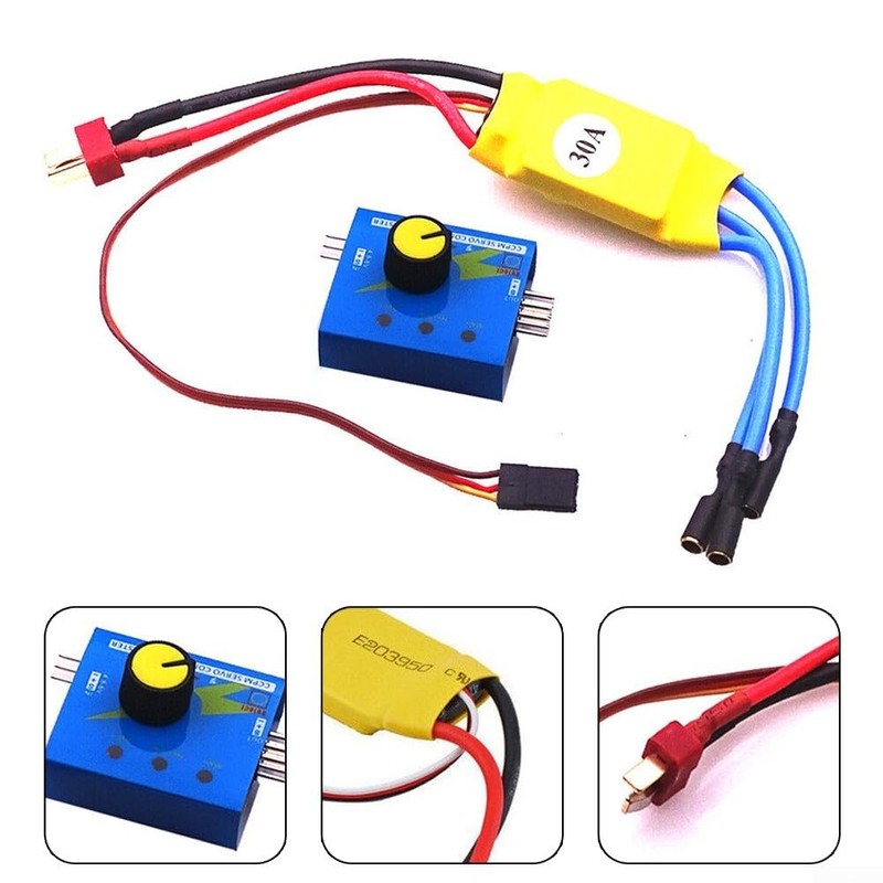 3 Phase Brushless Motor Speed Controller DC 12V 30A PWM