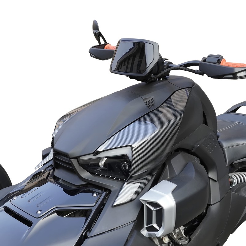 SAUTVS Carbon Fiber Pattern Fairing Panels for Can Am Ryker,