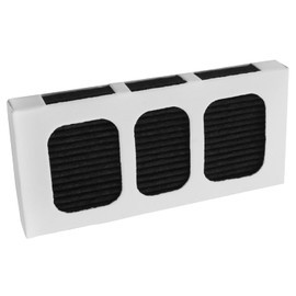 ZZLZX 2PCS Refrigerator Air Filter Replacement Activated Carbon Cartridge 3.66x1.77x0.39 inches For Seafood Onion Odour Removal