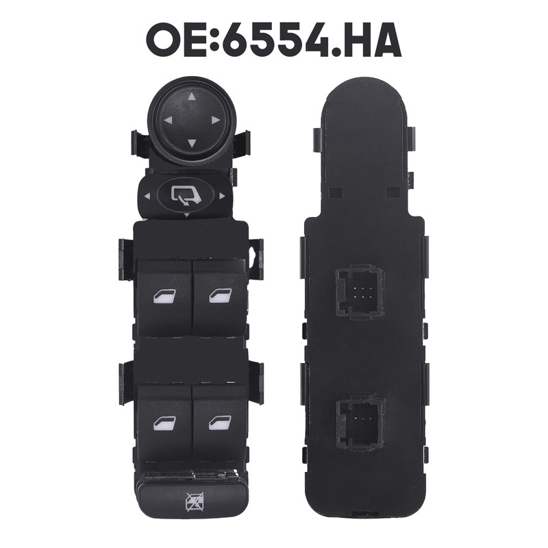 KAOLALI 6554.HA Window Regulator Switch Front Electric for Front Left