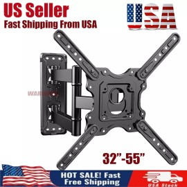 Unbranded Full Motion TV Wall Mount Bracket Swivel Tilt for 32 37 39 40 42 46 47 50 55"