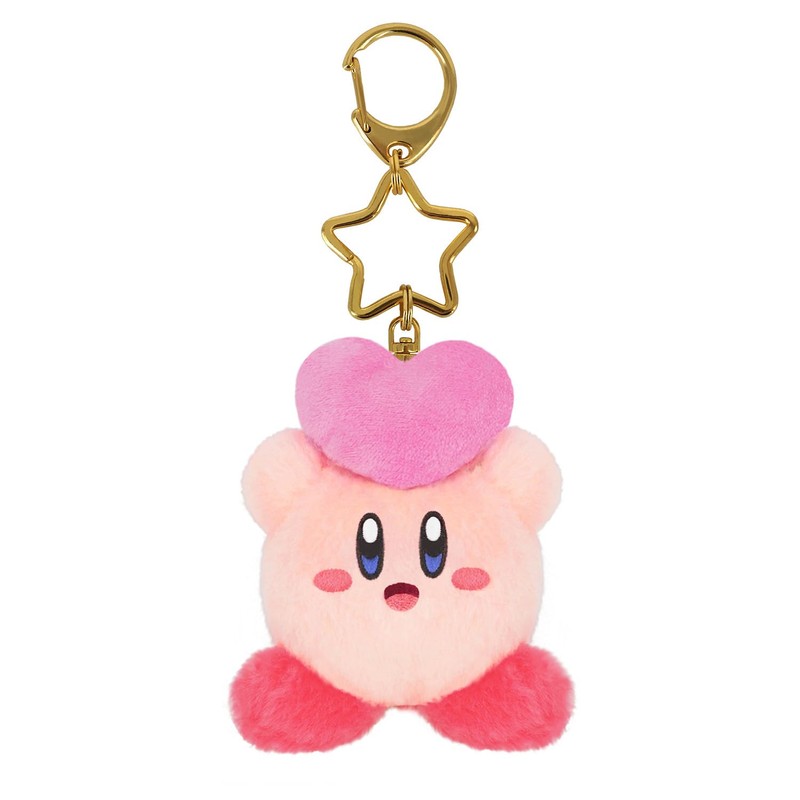 Sangei Boeki Kirby Plush Toy Mini Mofu Mascot Key Holder