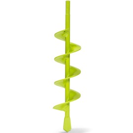 XtremepowerUS 2” x 9" inch Plant Flower Bulb Auger Drill Bit Garden Flower Auger Earth Dirt Hole Digger Bedding Plant Auger for 3/8” Hex Drive Drill