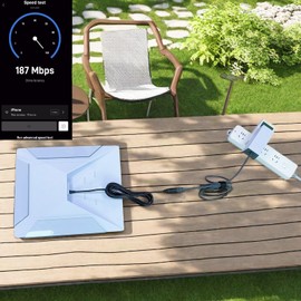 Extension Power Cable for Starlink mini, 10Ft Female to Male DC 5.5mm x 2.1mm Extension Power Jack Adapter Barrel Plug Cord, Starlink mini Accessories Cable 20 AWG, CCTV Camera, DVR, LED Strip