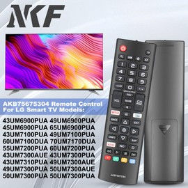 AKB75675304 Remote for LG Smart TV Remote Replacement 50UN7000PUC, 65UN7000PUD, 58UH635, 60UH605, 60UH615, 60UH6157, 60UH625, 60UH6257, 60UH650, 60UH6507, 60UJ6307, 60UJ6309, 65SK8550PUA, 65SK9000PUA