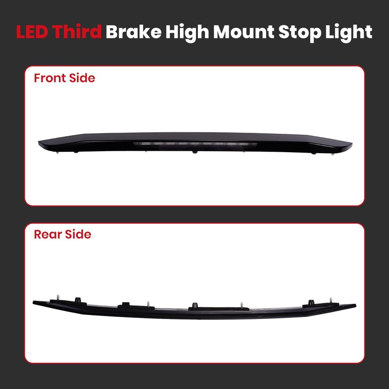 HRepair Third Brake Light fits for 2016-2019 Chevy Cruze 3rd