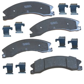 Bendix Bendix Premium SBC1565 Ceramic Rear Brake Pads for Nissan NV1500 2021-2012, NV2500 2021-2012, NV3500 2021-2012, TITAN XD 2019-2016