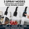 Splash Proof Booster Swivel Kitchen Filter Tap, Universal 360°Rotation Kitchen