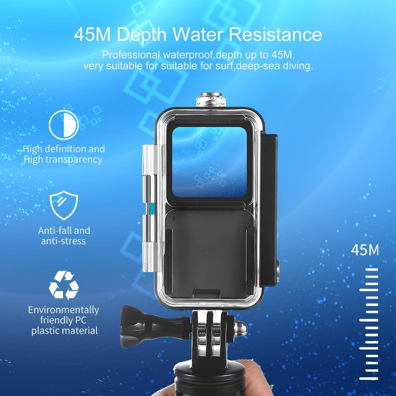 F1TP Action 2 Waterproof Case for DJI Action 2 Power