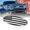 Front Grill Oval Emblem for Ford, 9 Inch American Flag