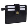 FOXHACKLE 1 Folding Card Holder, black, Slim