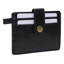 FOXHACKLE 1 Folding Card Holder, black, Slim