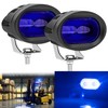 Forklift Safety Light 4D Spotlights, Oval Led Motorcycle Light,12V-80V Fork
