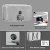 VANNSOO Wall Mounted Hand Soap Dispenser Bathroom, 1100ml 37oz Commercial