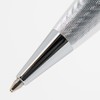 Conklin Herringbone Signature Ballpoint Pen Silver + Free Extra Black